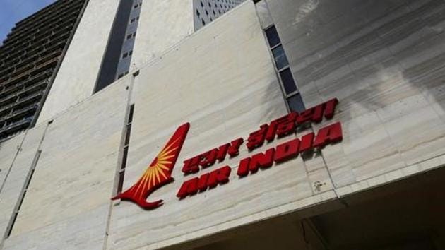 The Air India logo is seen on the facade of its office building in Mumbai, India, July 7, 2017. (Reuters File Photo) The Air India logo is seen on the facade of its office building in Mumbai, India, July 7, 2017. (Reuters File Photo)