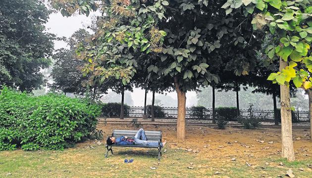 he modestly named Leisure Valley public park is in sector 29, Gurgaon. (Mayank Austen Soofi / HT Photo) he modestly named Leisure Valley public park is in sector 29, Gurgaon. (Mayank Austen Soofi / HT Photo)