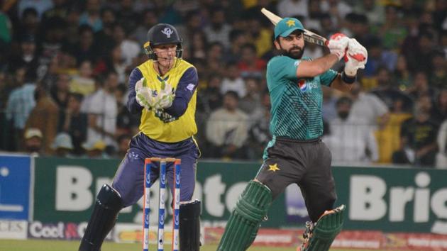 Shehzad continued to pile on the runs and brought up his half-century. (Twitter/PCB OFFICIAL ) Shehzad continued to pile on the runs and brought up his half-century. (Twitter/PCB OFFICIAL )