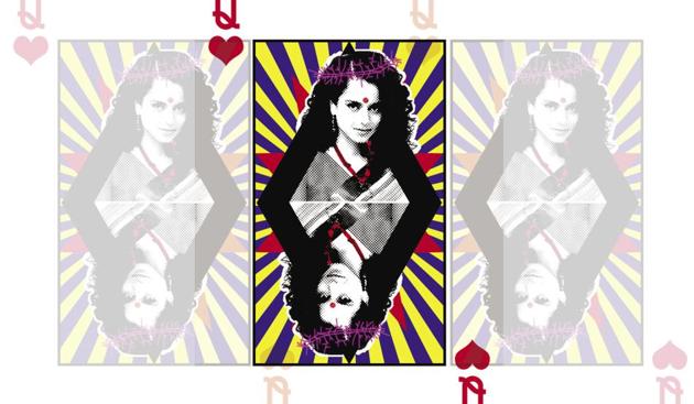 Kangana accuses the industry of nepotism when she herself is managed by her sister, Rangoli (Photo Illustration: Parth Garg) Kangana accuses the industry of nepotism when she herself is managed by her sister, Rangoli (Photo Illustration: Parth Garg)