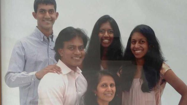 Family of doctor Nagireddy Achutha Reddy, who was killed by a patient in Kansas on Wednesday. Family of doctor Nagireddy Achutha Reddy, who was killed by a patient in Kansas on Wednesday.