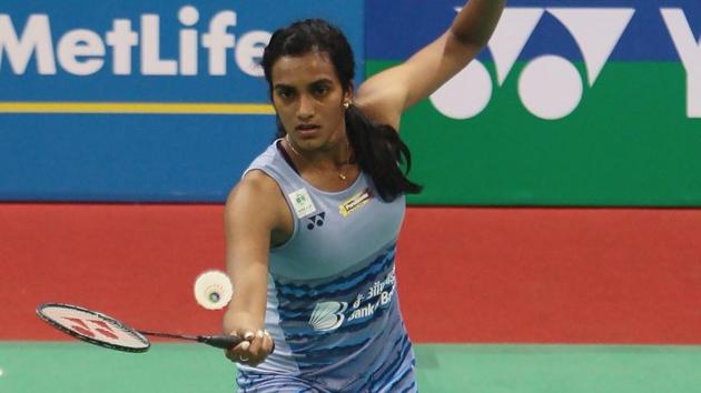 PV Sindhu beat Minatsu Mitani 21-19, 16-21, 21-10 to book her place in the Korea Open Superseries semi-final. (Twitter - @BAI_Media) PV Sindhu beat Minatsu Mitani 21-19, 16-21, 21-10 to book her place in the Korea Open Superseries semi-final. (Twitter - @BAI_Media)
