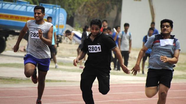 Over 11,000 candidates apply for sports quota seats in Delhi University. (HT Photo/For representation only) Over 11,000 candidates apply for sports quota seats in Delhi University. (HT Photo/For representation only)
