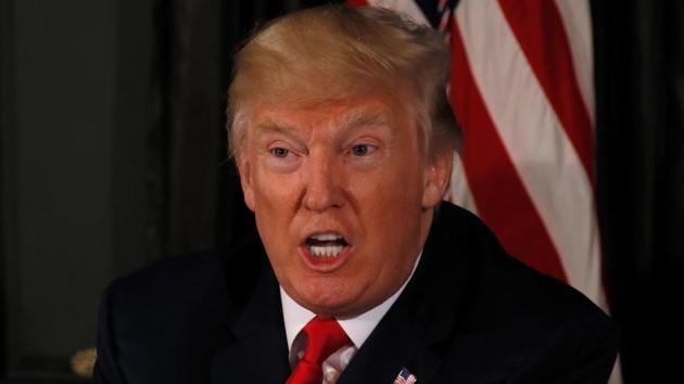 US President Donald Trump said the internet is the main recruitment tool of the terrorists.(Reuters)