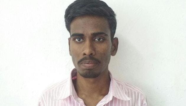 19-year-old medical student Suresh, whose admission was cancelled by the medical regulator.(HT Photo)