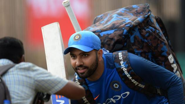 Indian cricketer Rohit Sharma poses for a photo. (AFP) Indian cricketer Rohit Sharma poses for a photo. (AFP)