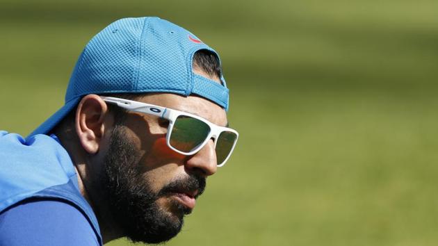 Yuvraj Singh was heavily praised by Sandeep Patil, who called him ‘God’s gift to Indian cricket’.(REUTERS) Yuvraj Singh was heavily praised by Sandeep Patil, who called him ‘God’s gift to Indian cricket’.(REUTERS)