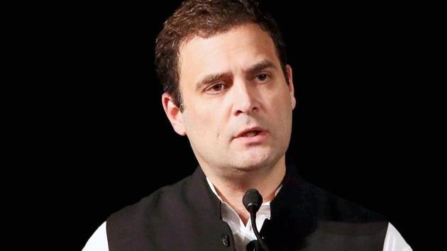 Congress Vice President Rahul Gandhi delivering a speech at Institute of International Studies at UC Berkeley, California on Monday. (PTI Photo) Congress Vice President Rahul Gandhi delivering a speech at Institute of International Studies at UC Berkeley, California on Monday. (PTI Photo)