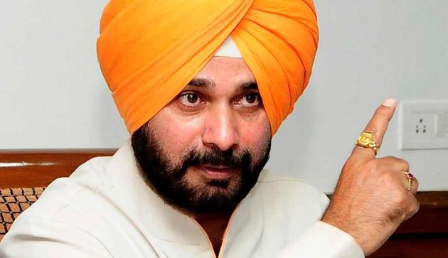 Punjab local bodies minister Navjot Singh Sidhu(HT File Photo)