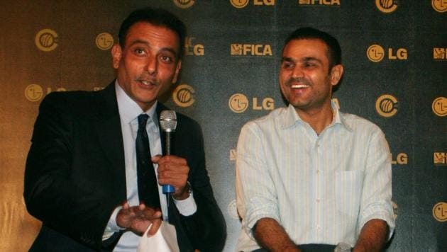 Virender Sehwag’s “no setting” remark caused more controversy than expected. (HT Photo) Virender Sehwag’s “no setting” remark caused more controversy than expected. (HT Photo)