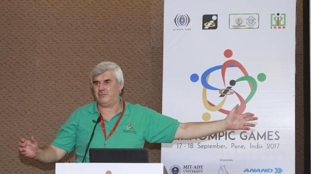 from Hindustan Times interacted with Vadim Kotelnikov, founder of Innompic Games to understand more about the event and its purpose.(HT PHOTO) from Hindustan Times interacted with Vadim Kotelnikov, founder of Innompic Games to understand more about the event and its purpose.(HT PHOTO)