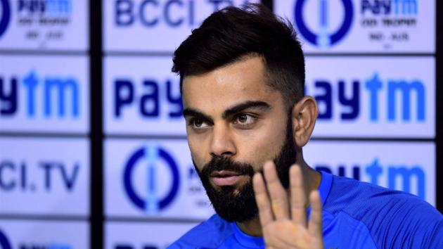 Indian captain Virat Kohli has issued a challenge to fans on social media.(PTI)