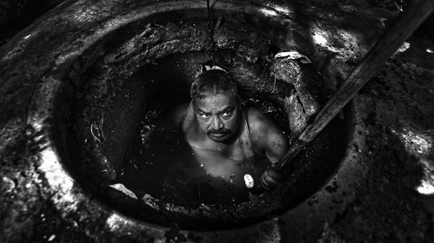 Ten sewer workers in Delhi have died in a little over a month owing to exposure to toxic gases in sewers they were cleaning. Death of workers in sewers is not new. It was also reported from Mumbai and Bengaluru earlier this year. A look at the daily challenges faced by these workers. (Ravi Choudhary / HT Photo)
