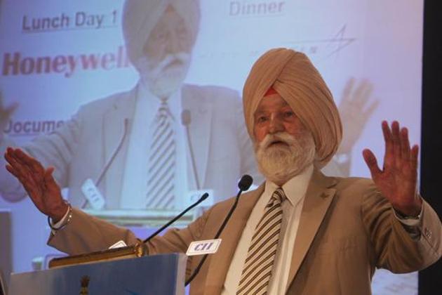 The Delhi Sikh Gurdwara Management Committee (DSGMC) has announced that it will institute an award in the name of Marshal of the Indian Air Force, Arjan Singh. (HT File) The Delhi Sikh Gurdwara Management Committee (DSGMC) has announced that it will institute an award in the name of Marshal of the Indian Air Force, Arjan Singh. (HT File)