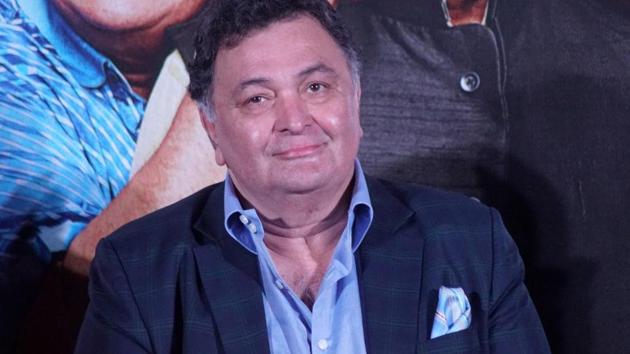 Rishi Kapoor during the trailer launch of Patel Ki Punjabi Shaadi in Mumbai.(IANS) Rishi Kapoor during the trailer launch of Patel Ki Punjabi Shaadi in Mumbai.(IANS)