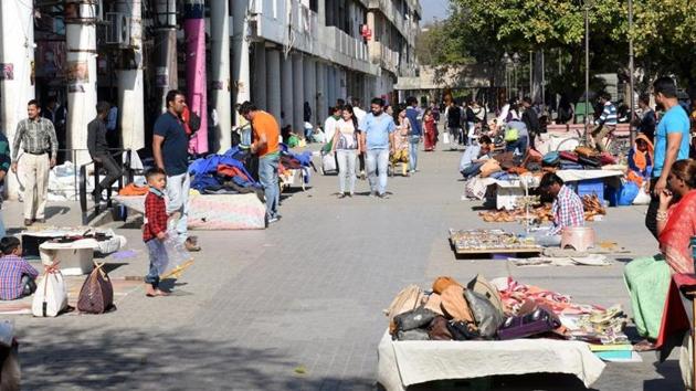 As Sectors 1 to 6 are considered heritage sectors, the 664 vendors to be rehabilitated in the ward will be accommodated only in Sectors 7 to 11. (HT File) As Sectors 1 to 6 are considered heritage sectors, the 664 vendors to be rehabilitated in the ward will be accommodated only in Sectors 7 to 11. (HT File)