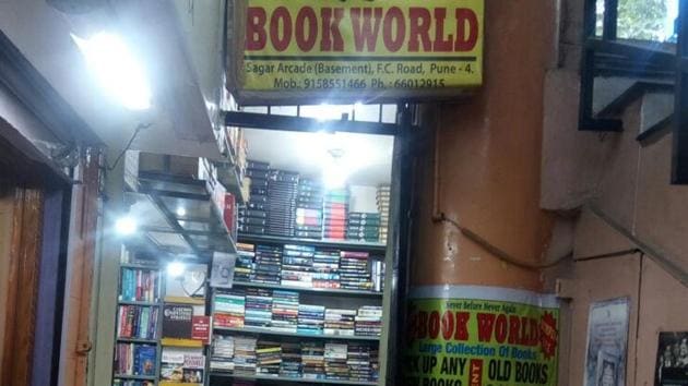 It was Chandan’s father who first set this shop up in 1971. Few years later, the shop sold old and new books. In 1996, Chandan relocated his shop to the Sagar Arcade, which is popular meeting point among students and youngsters. (HT PHOTO) It was Chandan’s father who first set this shop up in 1971. Few years later, the shop sold old and new books. In 1996, Chandan relocated his shop to the Sagar Arcade, which is popular meeting point among students and youngsters. (HT PHOTO)