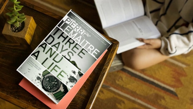 Author Pierre Lemaitre’s book, Three Days And A Life. Author Pierre Lemaitre’s book, Three Days And A Life.