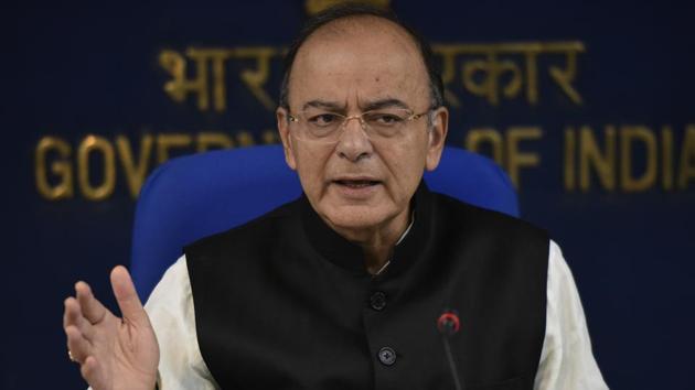 Finance minister Arun Jaitley. (Vipin Kumar/HT File Photo) Finance minister Arun Jaitley. (Vipin Kumar/HT File Photo)
