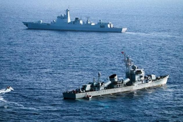 (In a show of naval force, various countries have challenged Beijing by conducting drills in the South China Sea.(AFP/File Photo)