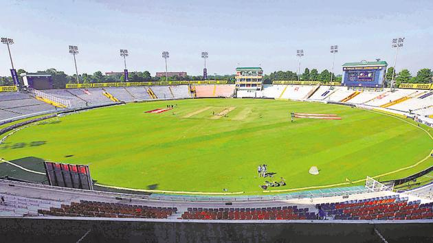 The PCA Stadium in Mohali is the home of Punjab cricket(HT Photo)