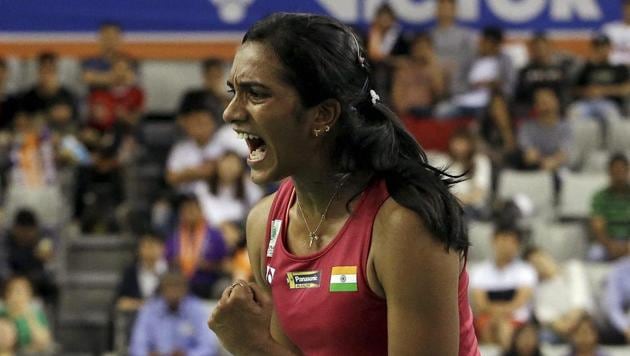 PV Sindhu could face Nozomi Okuhara yet again as both shuttlers start their preparation for Japan Open badminton.(AP)