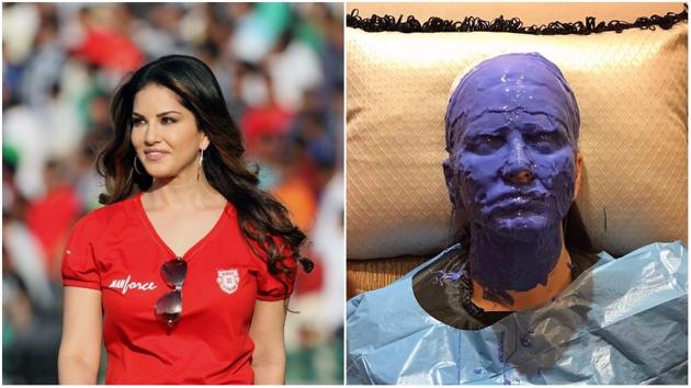 Sunny Leone posted this picture of herself on Twitter.