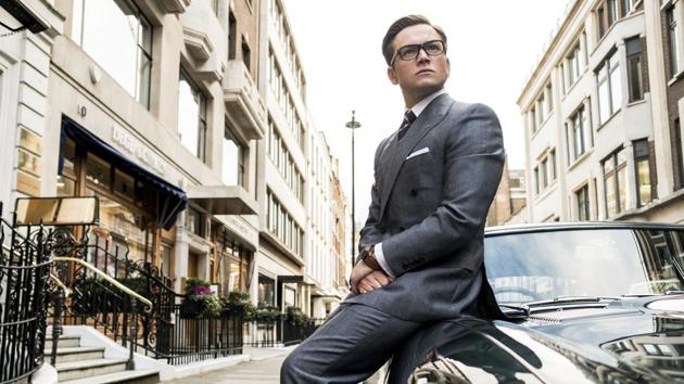 This image shows Taron Egerton as Eggsy in Kingsman: The Golden Circle.(AP)