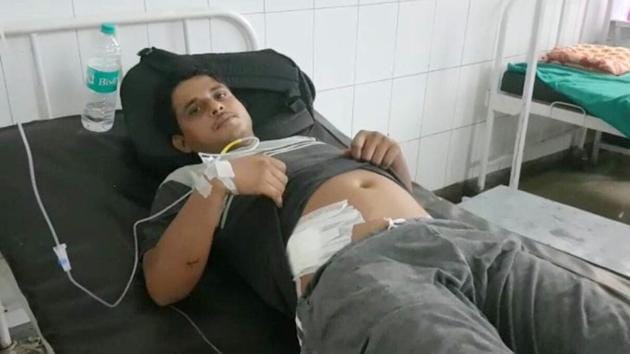 A victim of the kidney racket case, whose organ was removed at a private hospital near Dehradun. (HT PHOTO) A victim of the kidney racket case, whose organ was removed at a private hospital near Dehradun. (HT PHOTO)