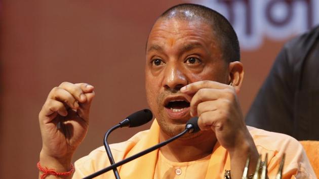 Uttar Pradesh state Chief Minister Yogi Adityanath addresses a press conference to mark completion of six months in office, in Lucknow, India, Tuesday, Sept. 19, 2017. (AP) Uttar Pradesh state Chief Minister Yogi Adityanath addresses a press conference to mark completion of six months in office, in Lucknow, India, Tuesday, Sept. 19, 2017. (AP)