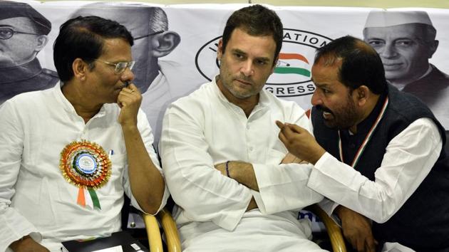 Congress vice president Rahul Gandhi will visit Gujarat as part of his election campaign. (Arun Sharma/HT photo) Congress vice president Rahul Gandhi will visit Gujarat as part of his election campaign. (Arun Sharma/HT photo)