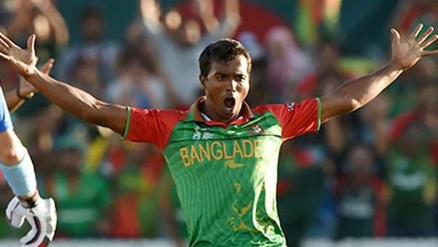 Rubel Hossain is one of the leading pace bowlers of the Bangladesh cricket team.(AFP)