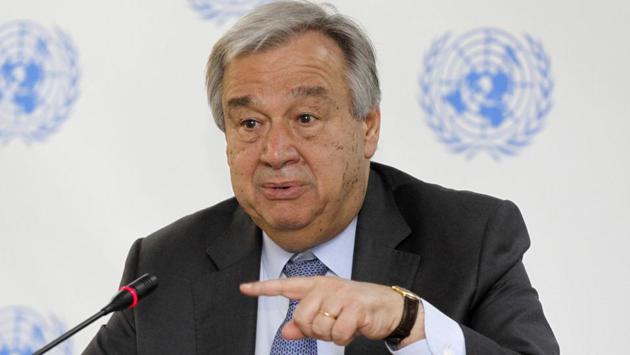 Guterres has invited world leaders to a high level special event on preventing sexual exploitation and abuse - an issue that has left a black mark on the UN's far-flung peacekeeping operations and persists despite U.N. vows to combat the scourge. Guterres told reporters this week that the United Nations has drafted a compact which he hopes the organization's 193 member states will sign. (Khalil Senosi / AP File) Guterres has invited world leaders to a high level special event on preventing sexual exploitation and abuse - an issue that has left a black mark on the UN's far-flung peacekeeping operations and persists despite U.N. vows to combat the scourge. Guterres told reporters this week that the United Nations has drafted a compact which he hopes the organization's 193 member states will sign. (Khalil Senosi / AP File)
