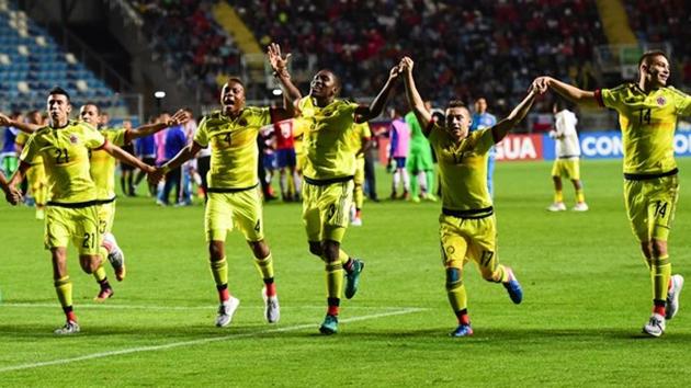 Colombia carry the legacy of Latin America at the FIFA U-17 World Cup. (AFP) Colombia carry the legacy of Latin America at the FIFA U-17 World Cup. (AFP)