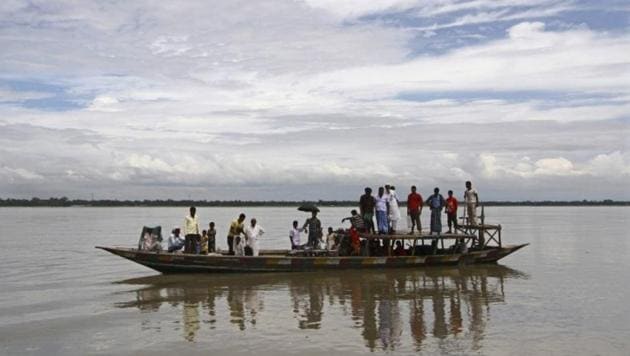 The nearly 3,800 kms long river, one of the longest in the world, traverses three countries to empty itself in the Bay of Bengal.(Reuters File Photo)