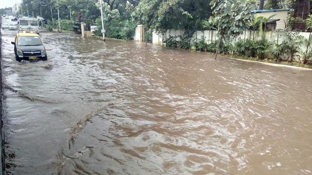 Wadala is another Mumbai suburb that sees waterlogging every time it rains. (kunal patil/hindustan times) Wadala is another Mumbai suburb that sees waterlogging every time it rains. (kunal patil/hindustan times)