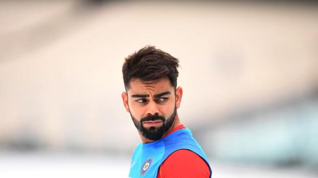 Virat Kohli and the Indian cricket team decided to have a short football practice session. (AFP) Virat Kohli and the Indian cricket team decided to have a short football practice session. (AFP)
