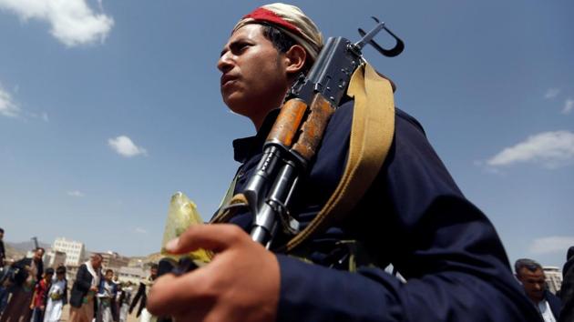 In the words of Russian President Vladimir Putin,‘The Kalashnikov rifle is a symbol of the creative genius of our people.’ Or as Russia’s Culture Minister Vladimir Medinsky put it: the Kalashnikov rifle has become ‘Russia’s cultural brand.’ (Khaled Abdullah / REUTERS) In the words of Russian President Vladimir Putin,‘The Kalashnikov rifle is a symbol of the creative genius of our people.’ Or as Russia’s Culture Minister Vladimir Medinsky put it: the Kalashnikov rifle has become ‘Russia’s cultural brand.’ (Khaled Abdullah / REUTERS)