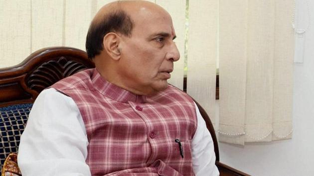 Home Minister Rajnath Singh(PTI)