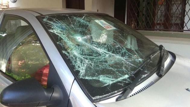 Following the incident at the ‘Asianet News’ office, Kerala Chief Minister Pinarayi Vijayan directed the police to conduct a “robust” probe. (ANI Photo) Following the incident at the ‘Asianet News’ office, Kerala Chief Minister Pinarayi Vijayan directed the police to conduct a “robust” probe. (ANI Photo)