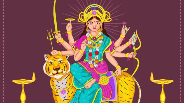 Goddess Brahmacharini is also known as Tapasvini or Parvati.(Shutterstock)