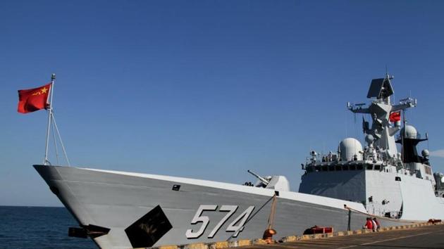 The submarine was built at the Dalian shipyard which also made China’s second aircraft carrier, currently under trials. (Reuters File) The submarine was built at the Dalian shipyard which also made China’s second aircraft carrier, currently under trials. (Reuters File)
