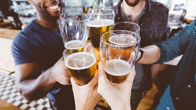 Each individual episode of student binge-drinking during a month-long period can lower the odds of attaining full-time employment upon graduation. (Shutterstock) Each individual episode of student binge-drinking during a month-long period can lower the odds of attaining full-time employment upon graduation. (Shutterstock)