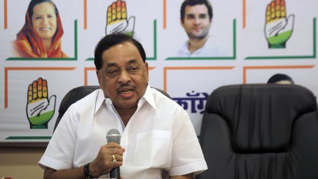 Congress leader Narayan Rane during press conference at Congress office Nariman point in Mumbai, India, on Thursday, August 06, 2015. (Hindustan Times File Photo) Congress leader Narayan Rane during press conference at Congress office Nariman point in Mumbai, India, on Thursday, August 06, 2015. (Hindustan Times File Photo)