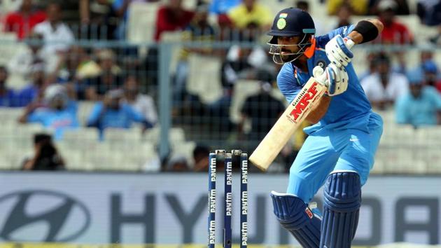Virat Kohli started well and looked in great touch as he looked to end his poor run against Australia. (BCCI) Virat Kohli started well and looked in great touch as he looked to end his poor run against Australia. (BCCI)