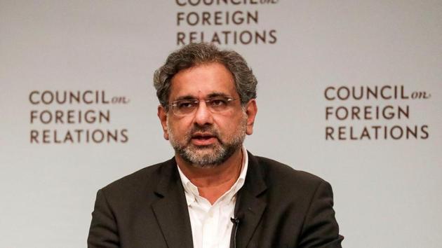 Pakistani Prime Minister Shahid Khaqan Abbasi answers a question during the panel discussion with the Council on Foreign Relations in Manhattan, New York, U.S., September 20, 2017. (REUTERS Photo) Pakistani Prime Minister Shahid Khaqan Abbasi answers a question during the panel discussion with the Council on Foreign Relations in Manhattan, New York, U.S., September 20, 2017. (REUTERS Photo)