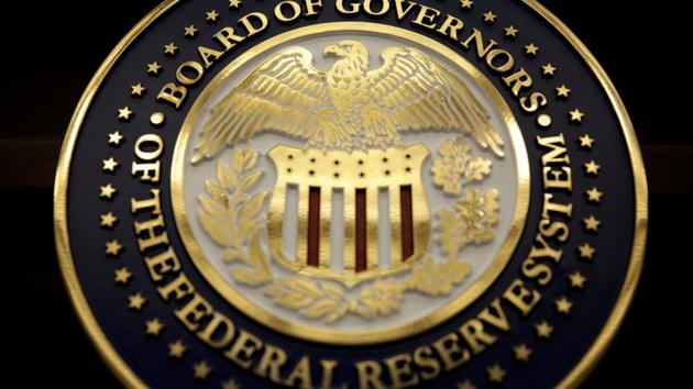 The seal for the Board of Governors of the Federal Reserve System is on display in Washington, DC, US on June 14, 2017. (REUTERS) The seal for the Board of Governors of the Federal Reserve System is on display in Washington, DC, US on June 14, 2017. (REUTERS)