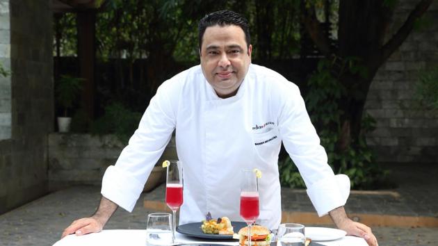 Chef Manish Mehrotra of Indian Accent restaurant.
