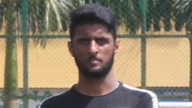 Sunny Dhaliwal , goalkeeper. (AIFF) Sunny Dhaliwal , goalkeeper. (AIFF)