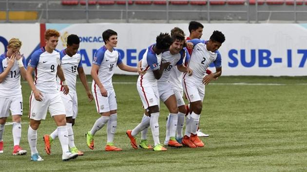 The USA football team will play India on the opening day of the FIFA U-17 World Cup.(AFP)